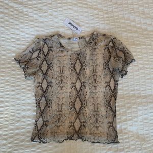 Garage mesh t-shirt (size S)